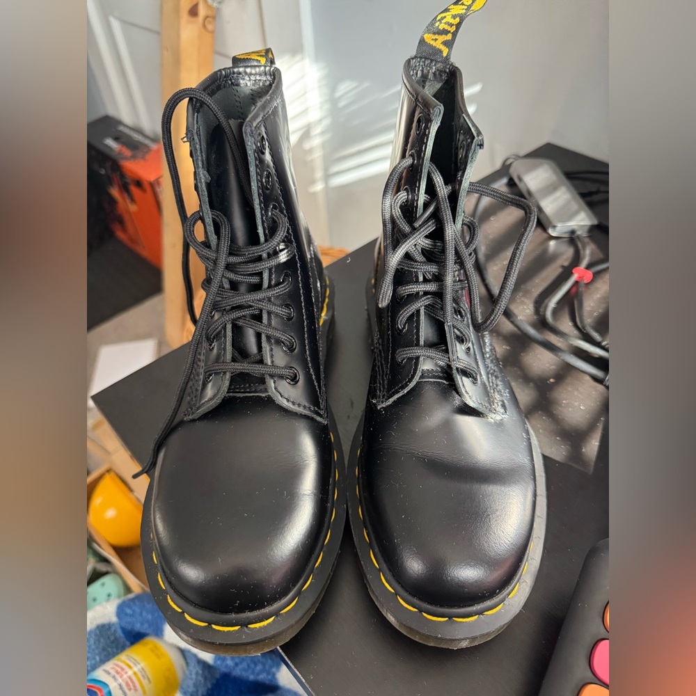 Doc Martens 1460 Leather Lace up Boots
